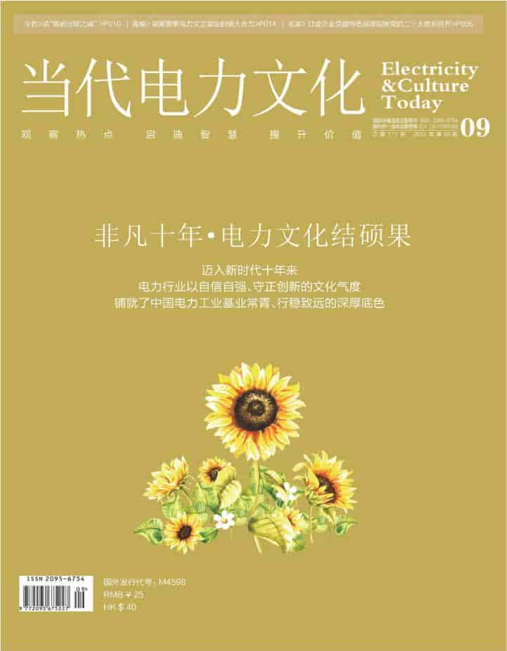 当代电力文化杂志封面