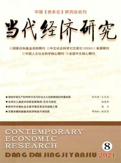 当代经济研究杂志封面