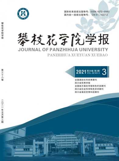 攀枝花学院学报杂志封面