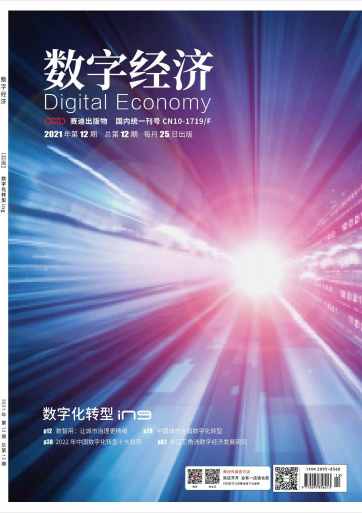 数字经济杂志封面