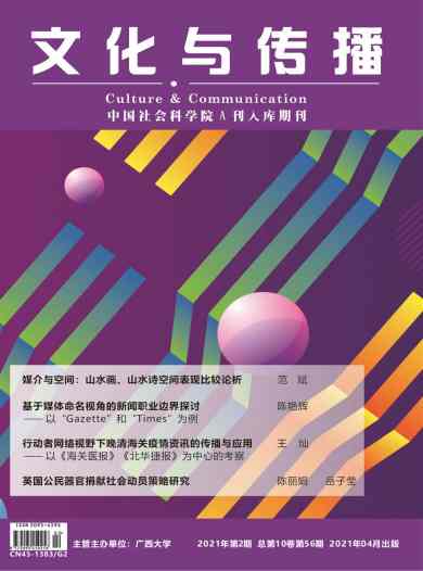 文化与传播杂志封面