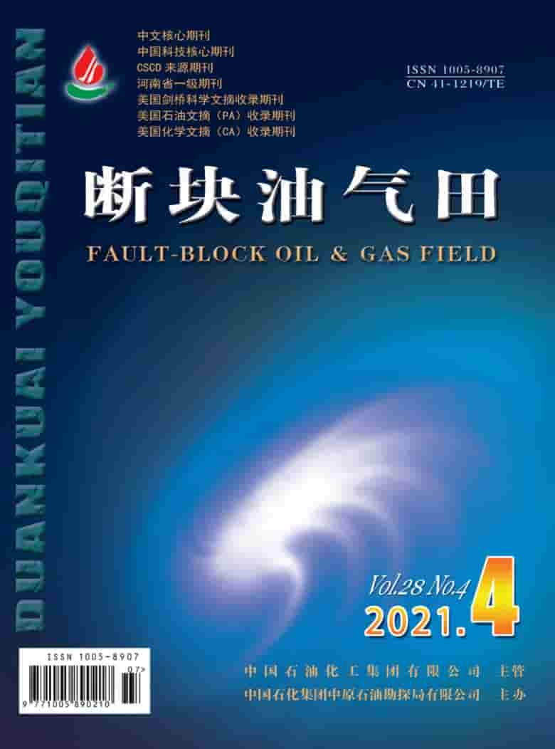 断块油气田杂志封面