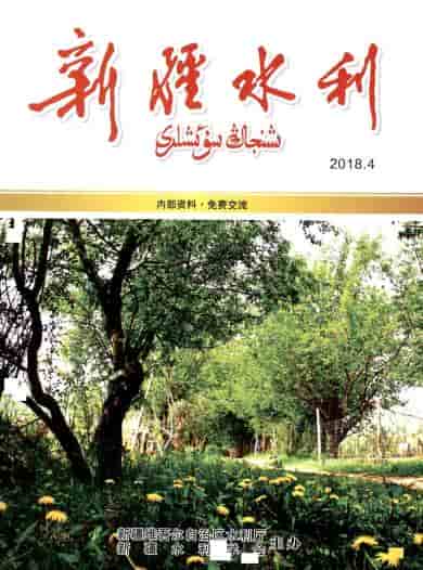 新疆水利杂志封面