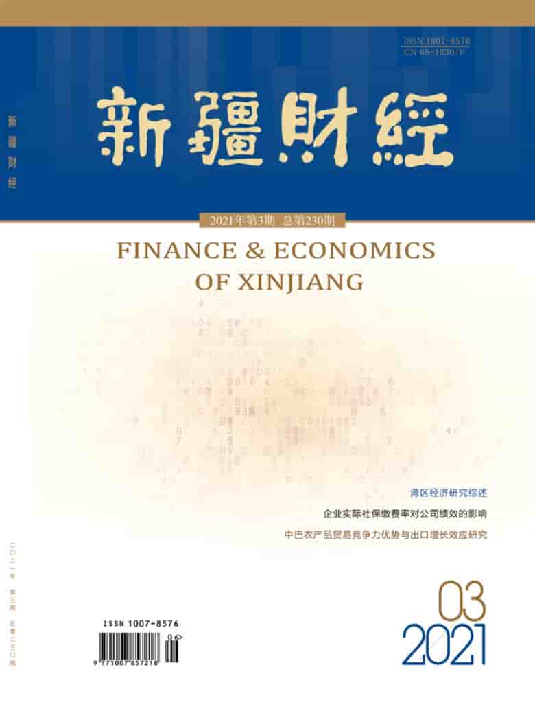 新疆财经杂志封面