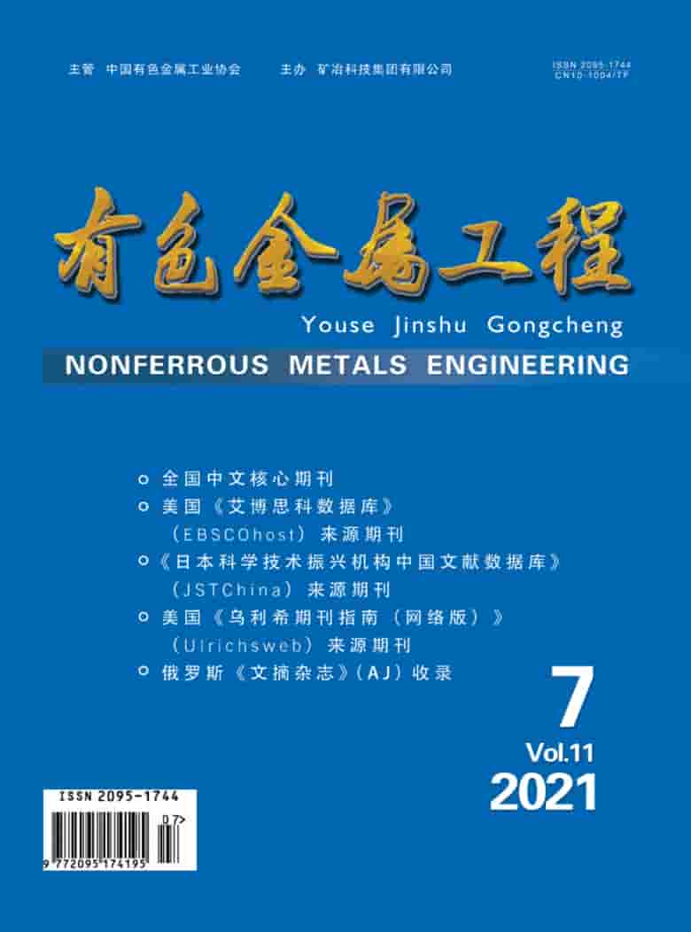 有色金属工程杂志封面