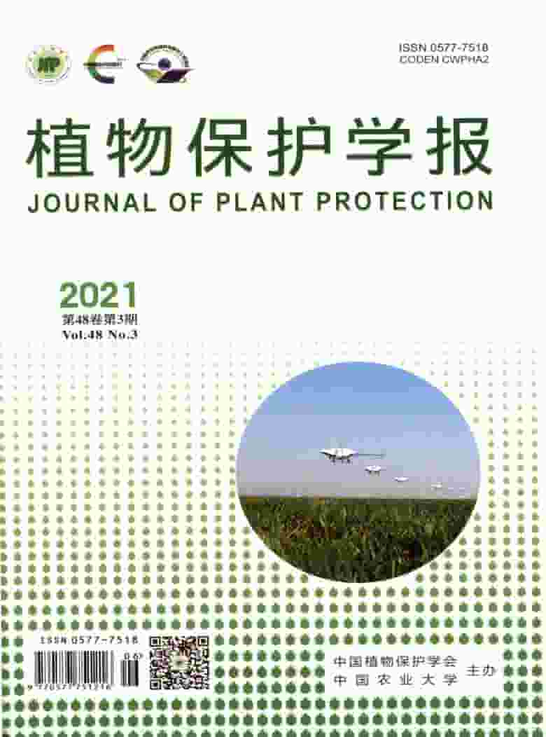植物保护学报杂志封面