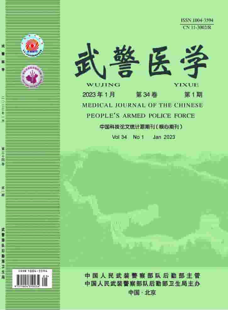 武警医学杂志封面
