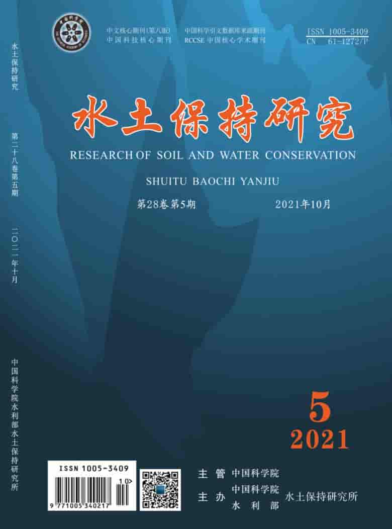 水土保持研究杂志封面
