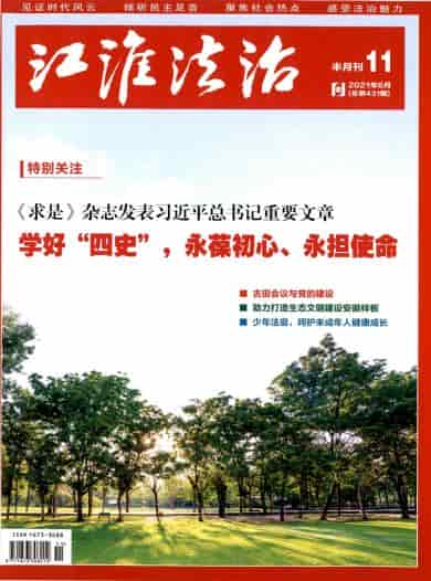 江淮法治杂志封面
