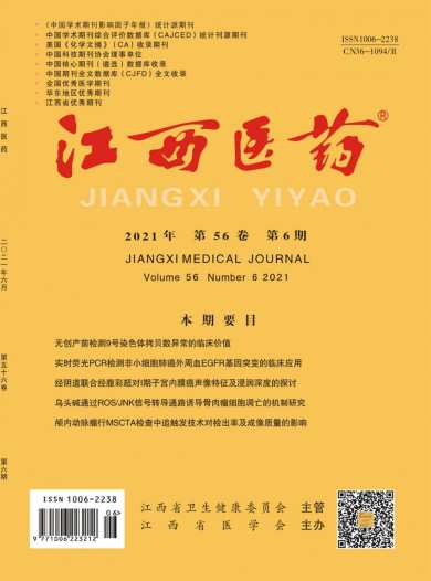 江西医药杂志封面