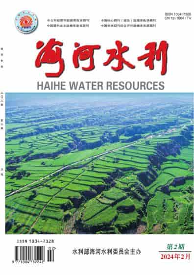 海河水利杂志封面