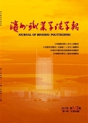 滨州职业学院学报杂志封面