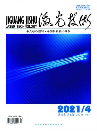 激光技术杂志封面