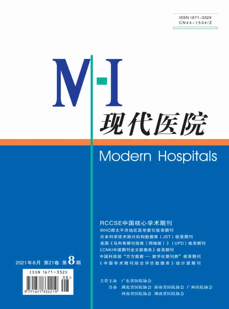 现代医院杂志封面