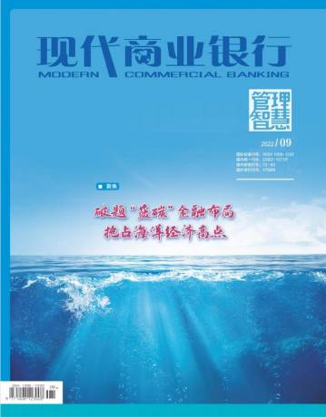 现代商业银行杂志封面