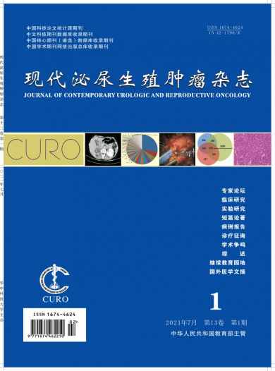 现代泌尿生殖肿瘤杂志封面