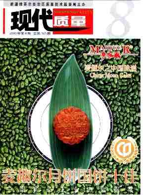 现代质量杂志封面