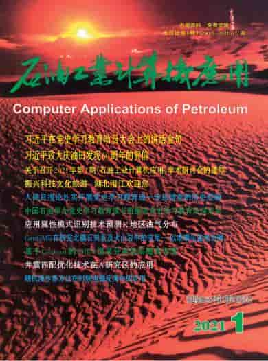 石油工业计算机应用杂志封面