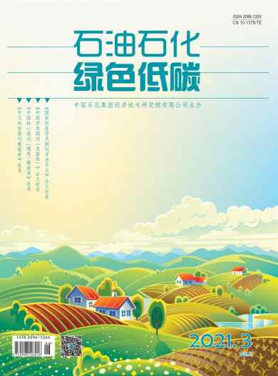 石油石化绿色低碳杂志封面