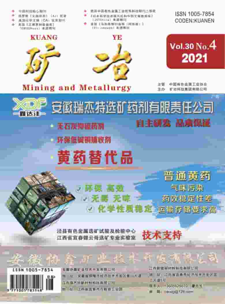 矿冶杂志封面