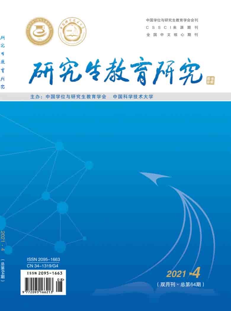 研究生教育研究杂志封面