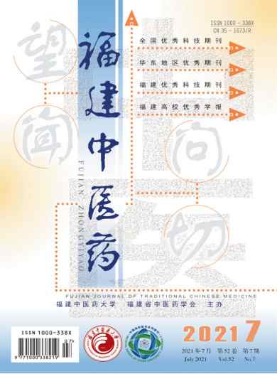 福建中医药杂志封面