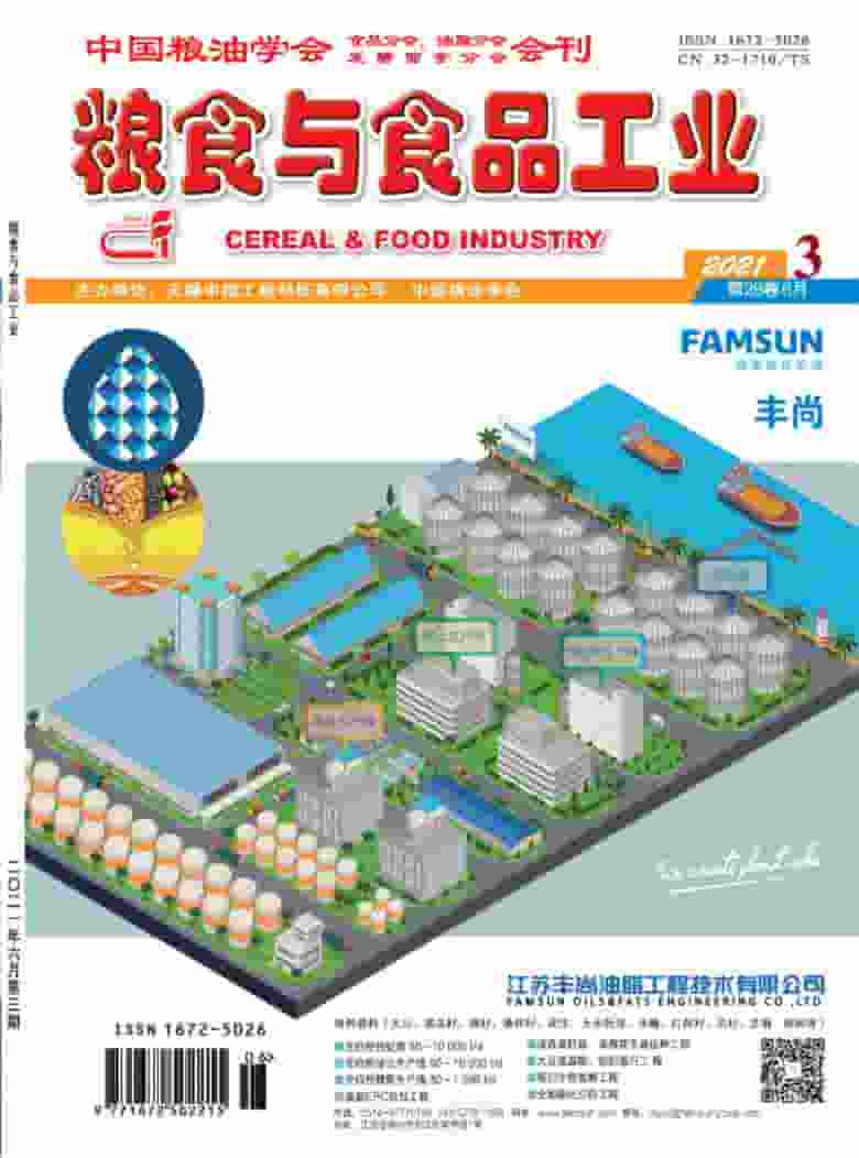 粮食与食品工业杂志封面