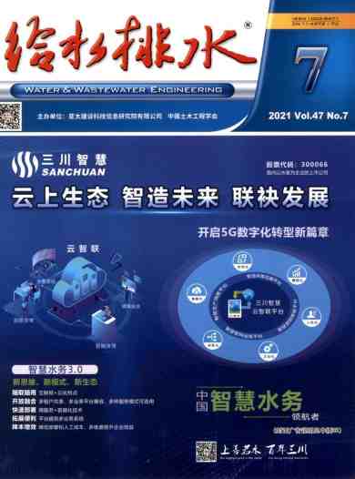 给水排水杂志封面