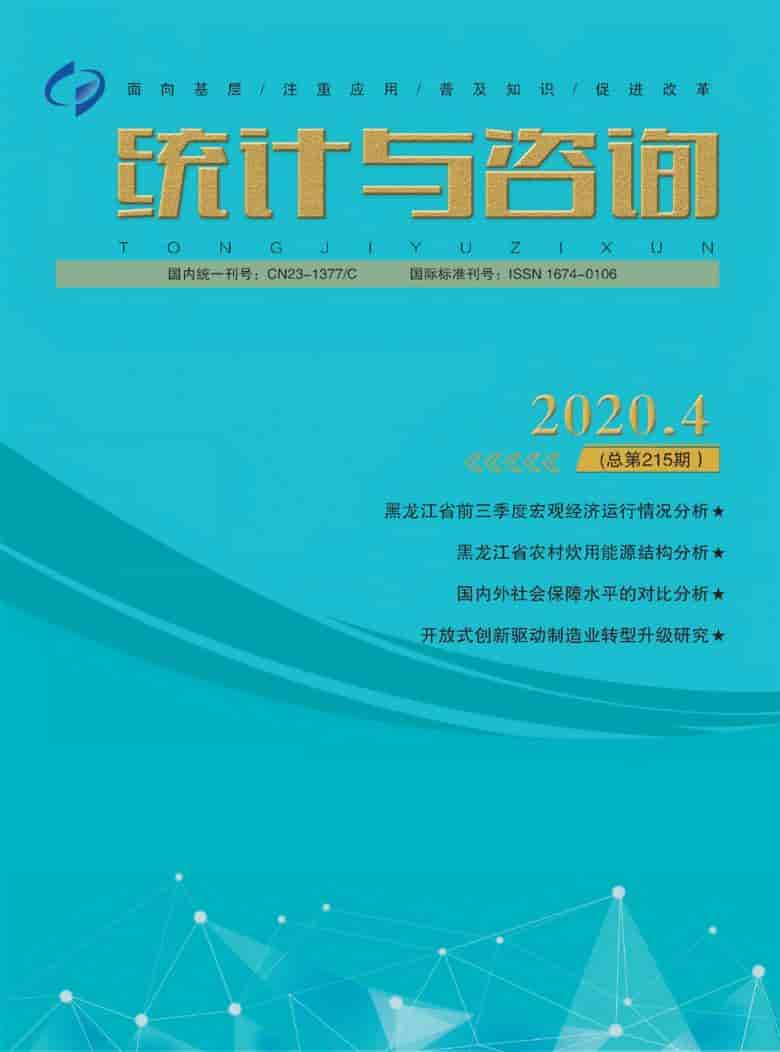 统计与咨询杂志封面
