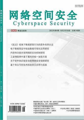 网络空间安全杂志封面