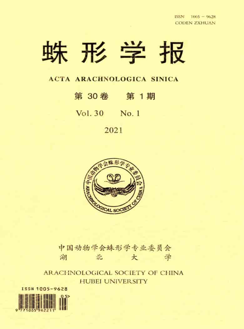 蛛形学报杂志封面