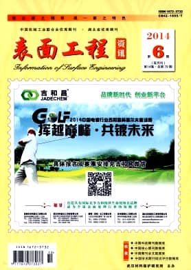 表面工程资讯杂志封面