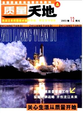 质量天地杂志封面