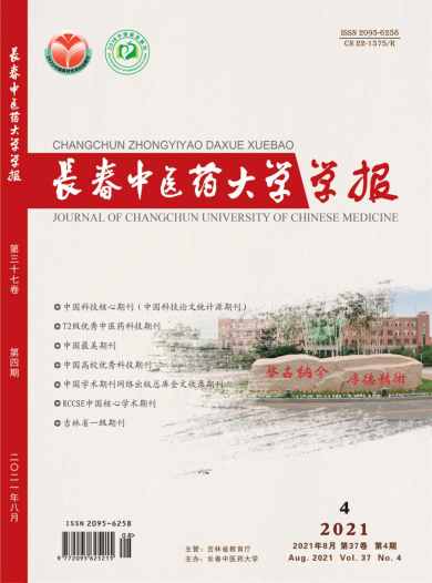 长春中医药大学学报杂志封面