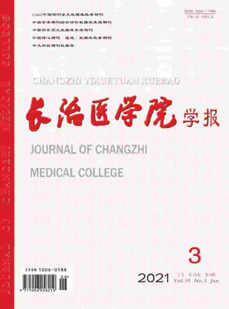 长治医学院学报杂志封面