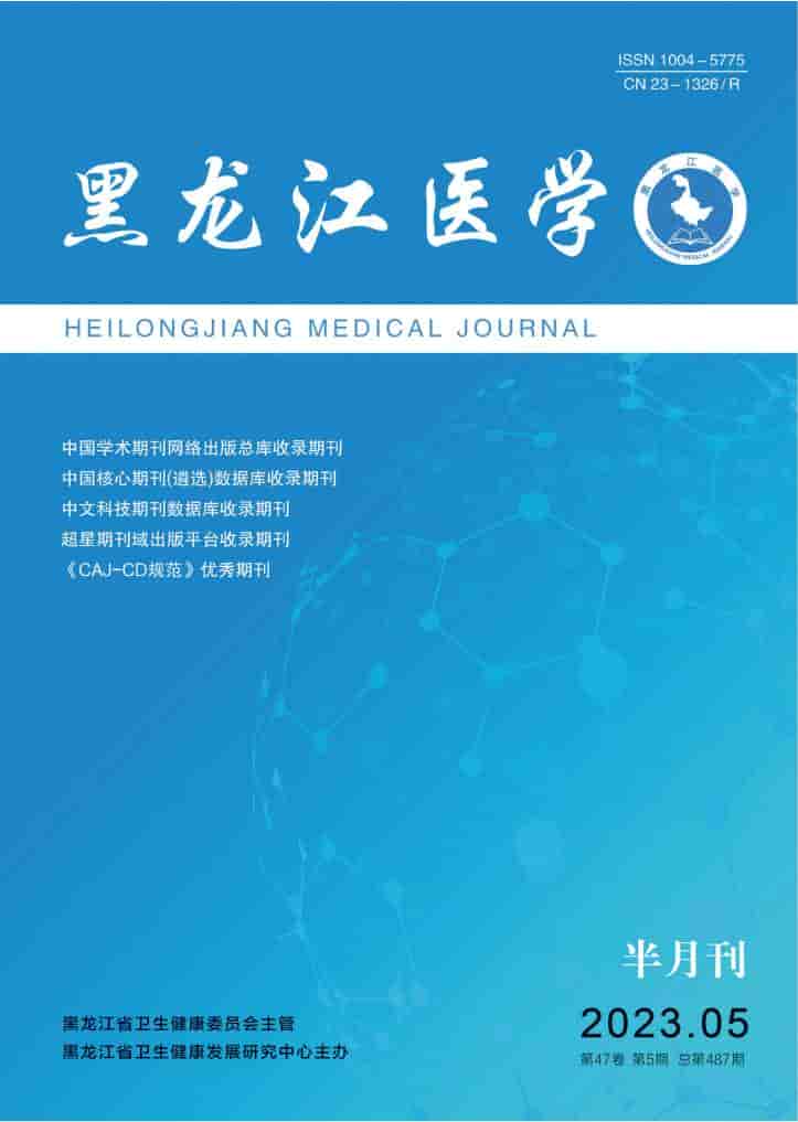 黑龙江医学杂志封面